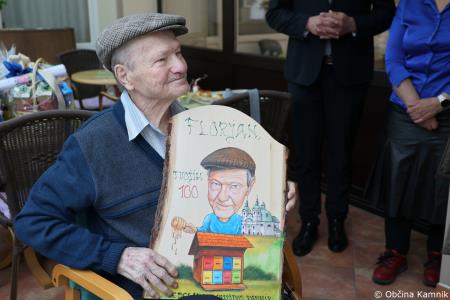 Gospod Florijan Koželj je praznoval 100. rojstni dan (6)